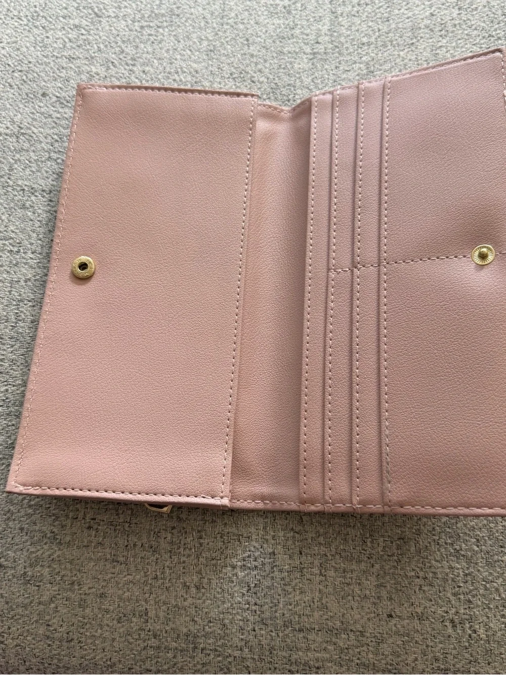 Aimee Kestenberg Blush Pink Leather Long Wallet